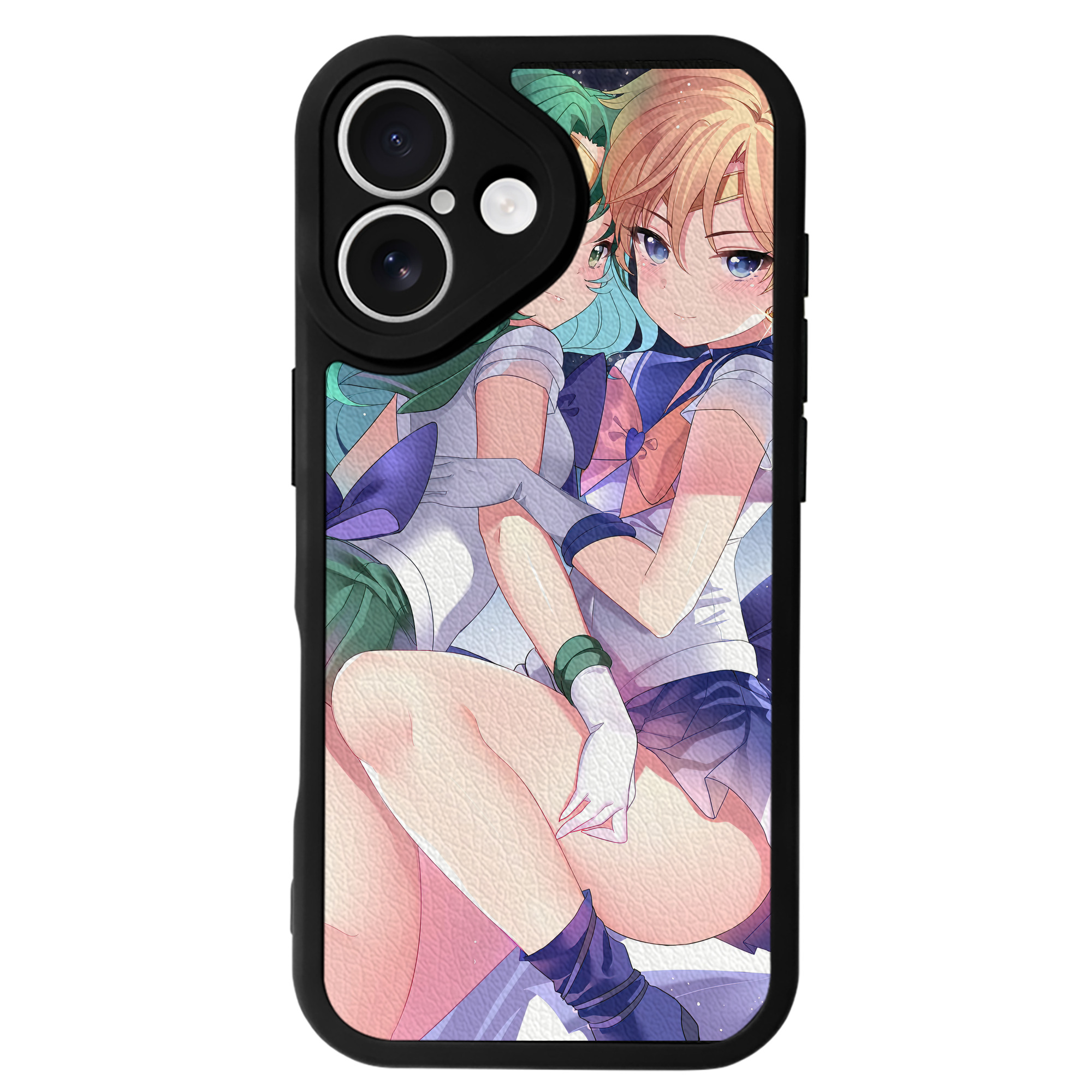 （画像用） 美少女戦士セーラームーン Sailor Moon 【iPhone 16シリーズ対応】シリコンスマホケース（レザー調） 材質：シリコン